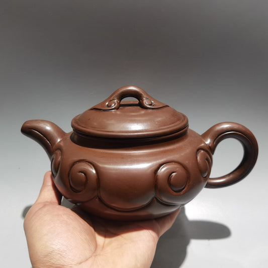 Collection Chinese Vintage Yixing Zisha Clay Exquisite Zisha Teapot Tea Set