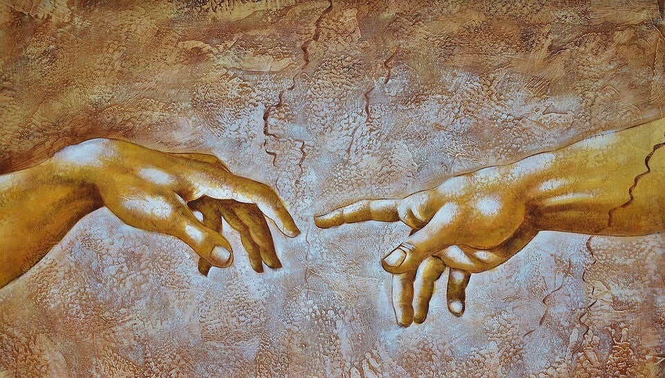 high quality oil painting handpainted on canvas "two hands "