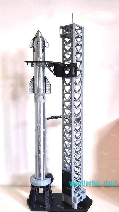 1/200 Scale SpaceX Starship Launch Site Rocket Model High Precision Model Toy