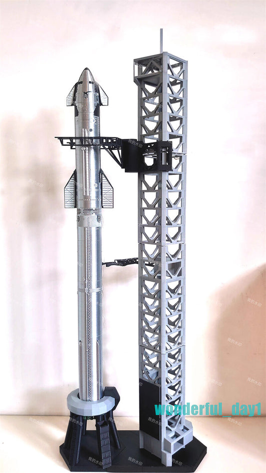 1/200 Scale SpaceX Starship Launch Site Rocket Model High Precision Model Toy