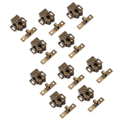 10 Pcs Roller Catch Lock Durable For Dressers/Doors/Cabinets Accessories yq