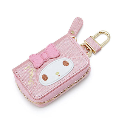 New Melody Cinnamoroll Cartoon Car Key Bag Cute and Fashionable PU Zipper