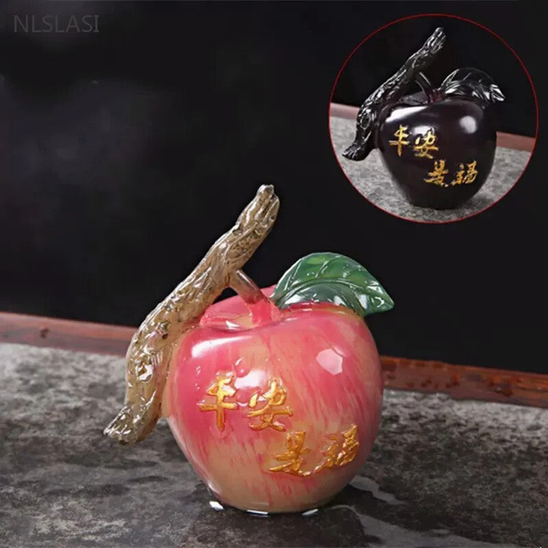 Fruit Model Color-changing Tea Pet Creative Resin Tea Table Decoration CutePot