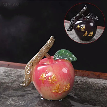Fruit Model Color-changing Tea Pet Creative Resin Tea Table Decoration CutePot
