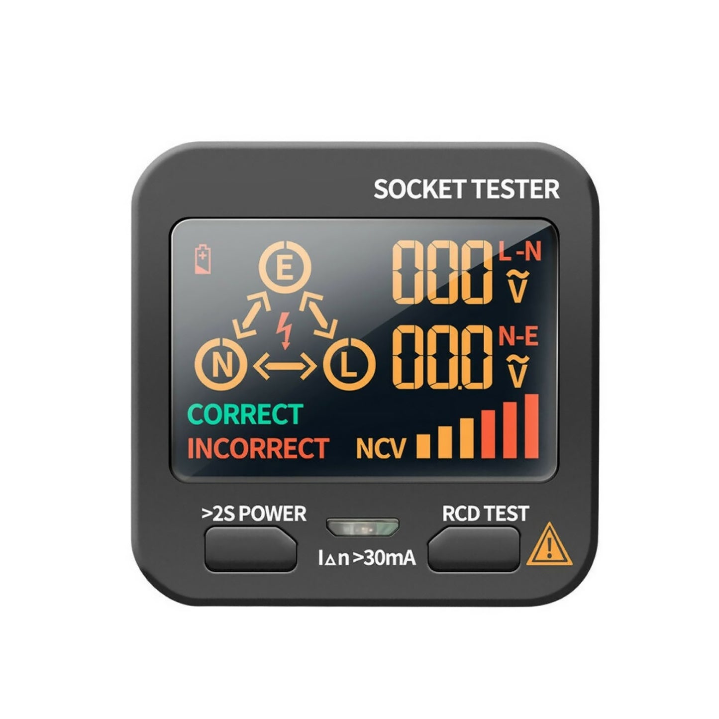 AC11 Socket Tester Digital Display Voltage Test Checker Detector US Plug-