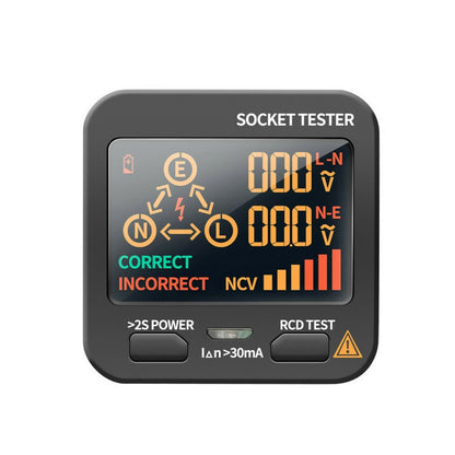 AC11 Socket Tester Digital Display Voltage Test Checker Detector US Plug-