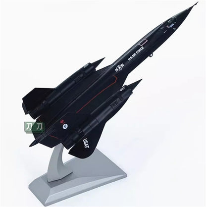1/144 US SR-71 Blackbird Reconnaissance Aircraft Supersonic Alloy Aircraft Model