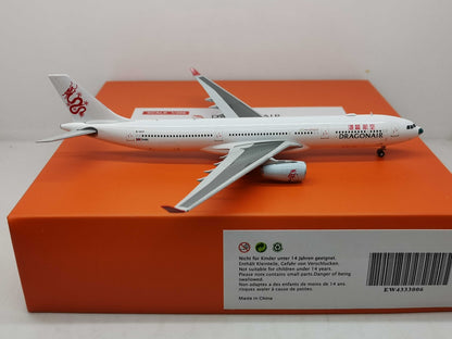 1:400 JC Wings DRAGONAIR AIRBUS A330-300 Passenger Airplane Diecast Model