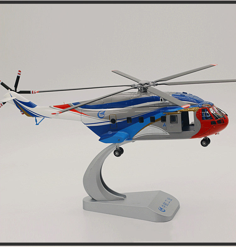 1:60 37CM AVIC AC313 Large Transport Helicopter Aircraft Diecast Airplane Model