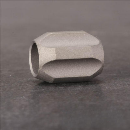 Titanium Alloy Knife Lanyard Bead Paracord Bracelet Bead Necklace Pendant DIY