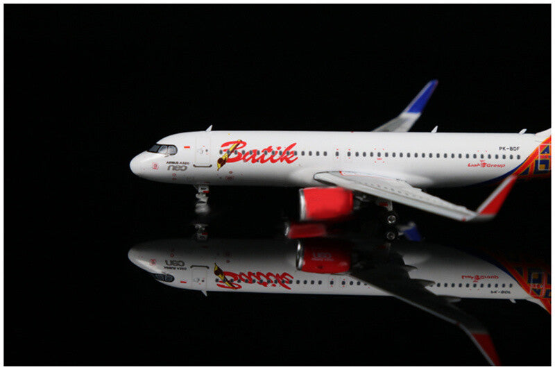 Phoenix Batik Air Indonesia for Airbus A320neo PK-BDF 1:400 Aircraft Model