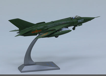 1:72 21CM Chinese Q-5 Fighter Plane Airplane Diecast Military Aircraft Model