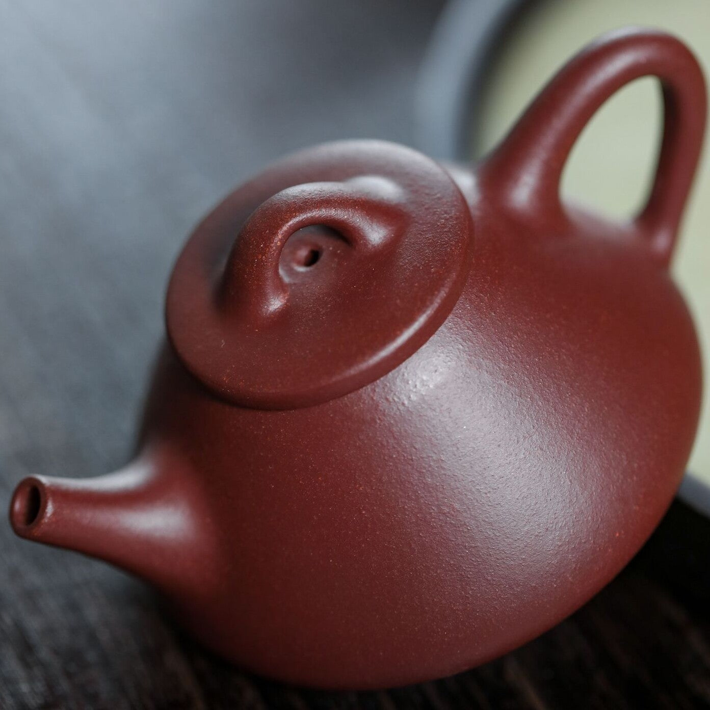 90ml Small Kungfu Tea Pot Real Yixing Zisha Dicaoqing Shipiao Pot Handmade Pots