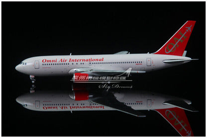 1:400 JC Wings Omni Air BOEING 767-200ER Passenger Airplane Diecast Plane Model