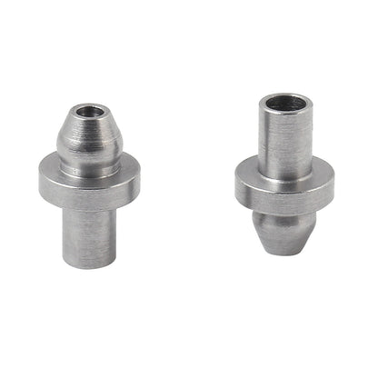 2PCS Silver Rear Suspension Shaft Adapter for Tamiya TT02 Type S 1/10 RC Car