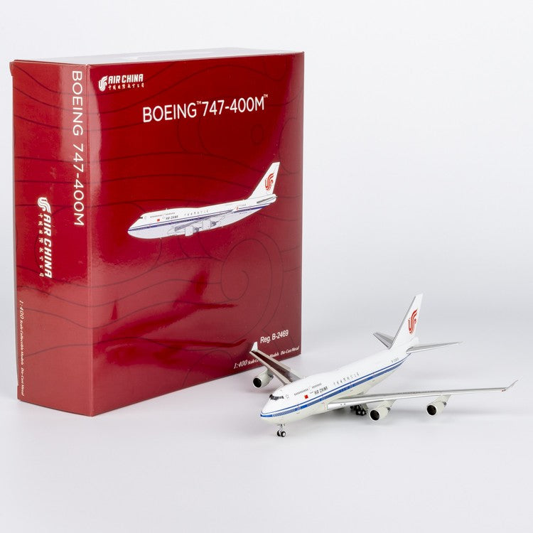 1:400 NGmodels Air China B747-400M B-2469 Passenger Airplane Diecast Plane Model