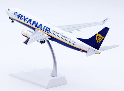 1:200 JC Wings RYANAIR BOEING B737-800 Passenger Airplane Diecast Aircraft Model