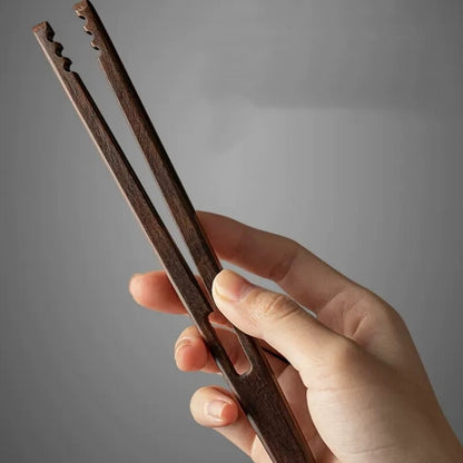 5pcs/lot Tea Accessories Wood Tea Clamp Pot Maintaining Brush Tea Needle Spoon