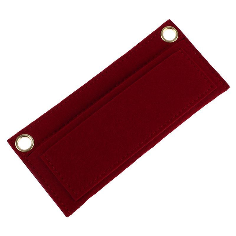 Bag Luxury Insert Organizer Chain Crossbody Bag Handbag Inner Cosmetic Red Black
