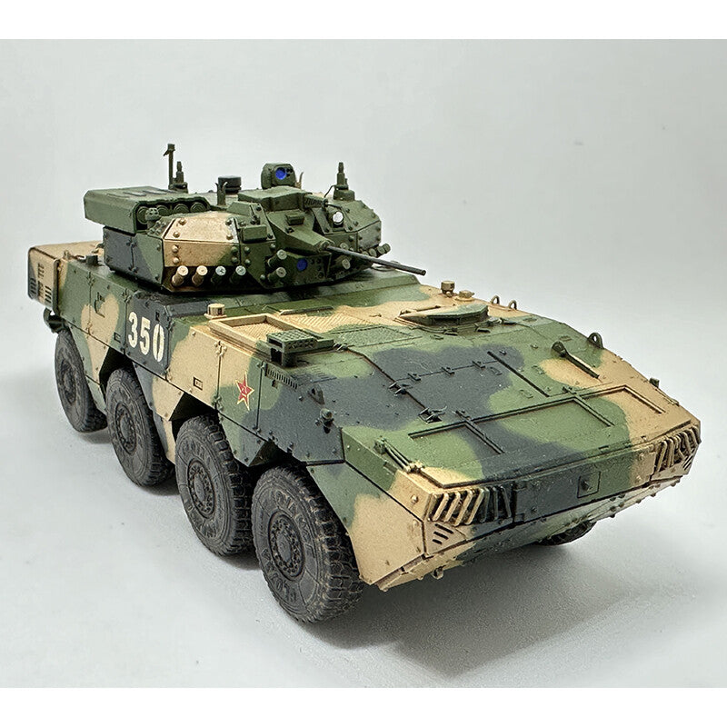 1/72 Chinese Type 19 wheeled infantry tank model alloy gun barrel