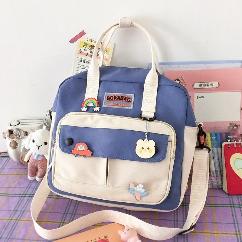 Backpack Student College Schoolbag Book Backpack Fashion Shoulder Bag 28*31*10CM