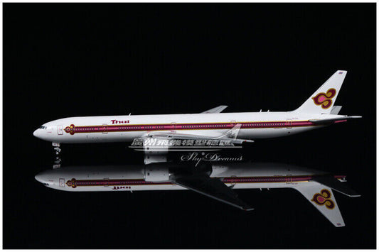 1:400 JC Wings Thai BOEING 777-300 Passenger Airplane Flap Down Diecast Model
