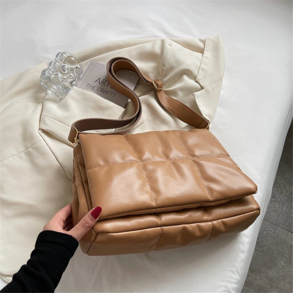Women's Bag PU Leather Shoulder Messenger Bags Women Female Crossbody Bag