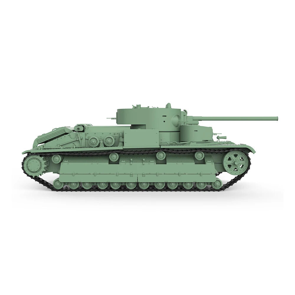 SSMODEL SS72584 1/72 25mm Military Model Kit Soviet T-28B(F30) Medium Tank