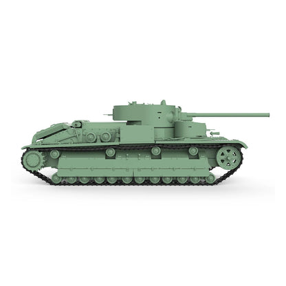 SSMODEL SS72584 1/72 25mm Military Model Kit Soviet T-28B(F30) Medium Tank