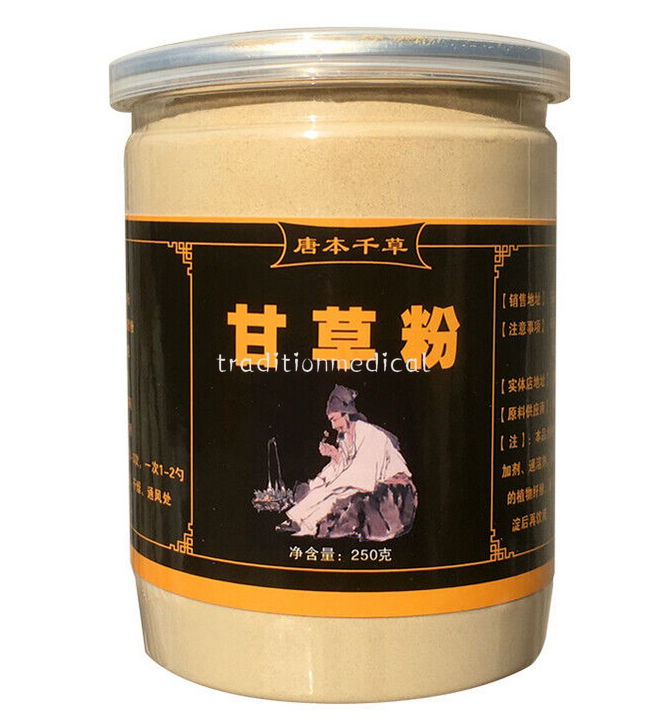 Licorice Root Powder Radix Glycyrrhizae, Liquorice, Chinese Herbal / Flower Tea