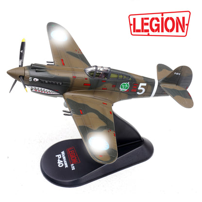 1:72 LEGION P-40C(Hawk 81A-2) #5 Fighter Plane Diecast Military Aircraft Model