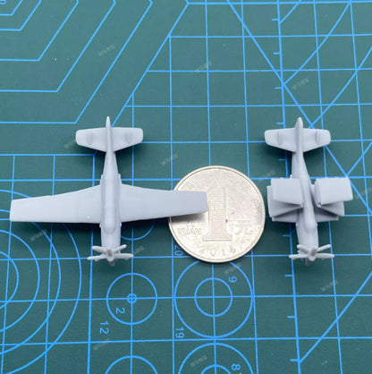 3D Printed Model Unpainted 1/1500/700/400/350 Britain Gannet Antisubmarine Plane