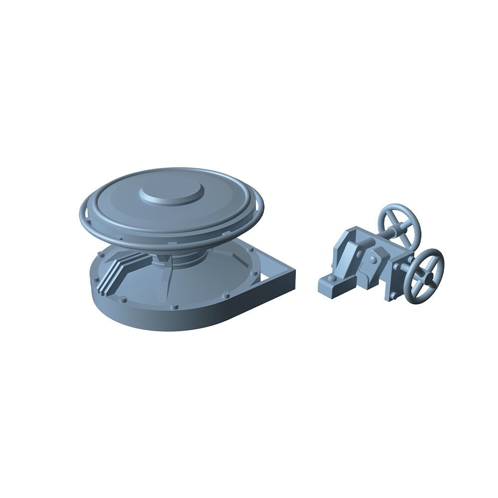 Yao's Studio LYCG200205 1/200 Model Upgrades USS Arizona Anchor Chain Winch 7pcs