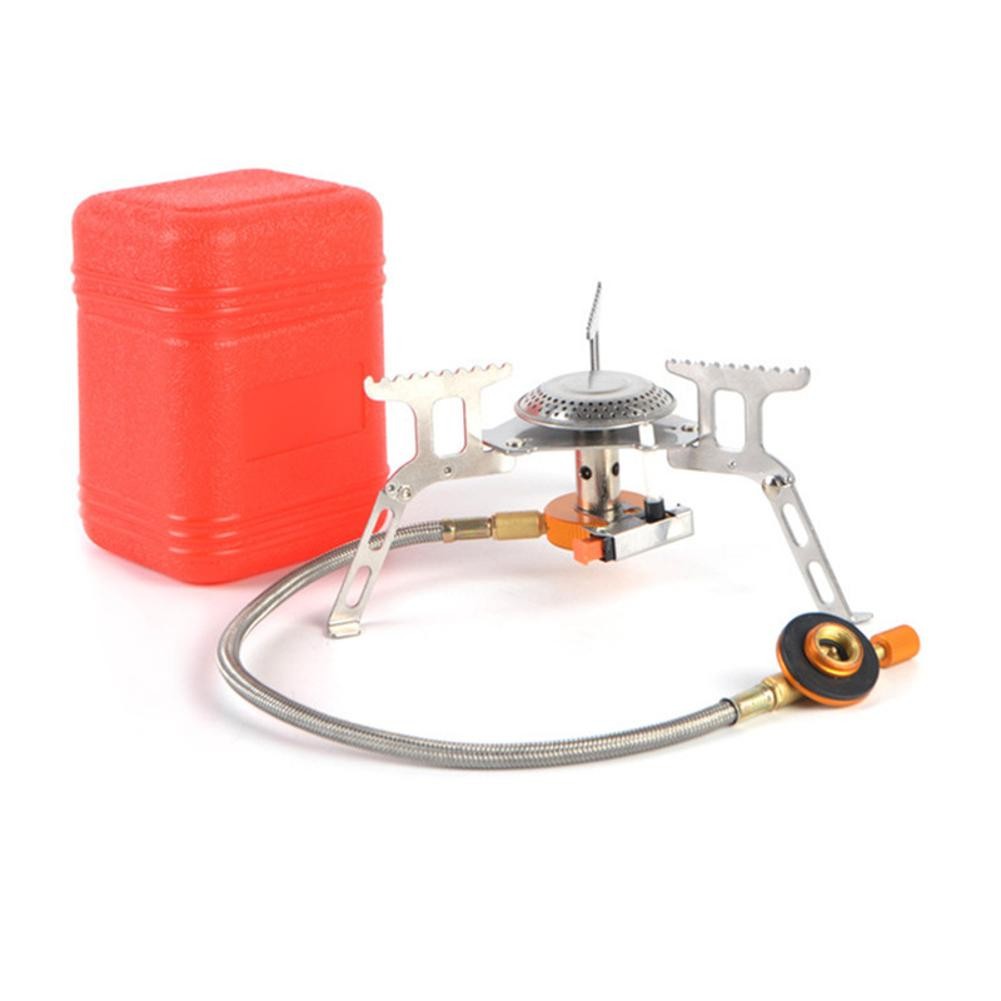 3500W Outdoor Picnic-Gas Burner Portable Backpacking Camping Folding Gas Stove