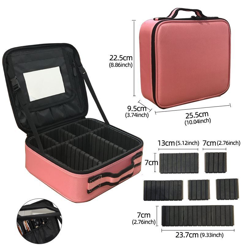 Marble Print Cosmetic Bag Make Up Portable Travel Storage Makeup Case Travelling