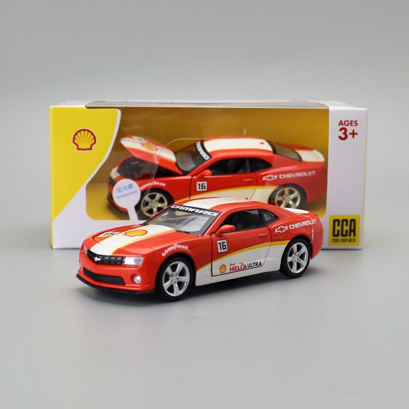 1:32 Diecast Chevy Hornet Racing Car Shell Metal Car Model Toy Pull Back Sound