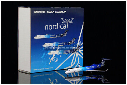 1:200 JC Wings Nordica BOMBARDIER CRJ-900LR Passenger Airplane Diecast Model