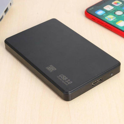 USB 3.0 Portable External Hard Drive Disk Slim SATA Storage Device Case