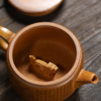 13 Infuser Holes Yixing Zisha Duan Clay Tea Pot Chaishao Craft Handmade Pot New