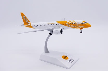 1:200 JC Wings Scoot Embraer ERJ-190E2 Passenger Airplane Diecast Model