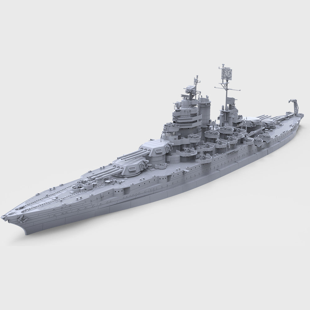 SMODEL 1/1250 Model Kit USS New Mexico Class Mississippi (BB-41) 1945 Battleship