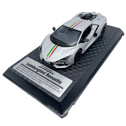 1/24 Lamborghini Revuelto Model Car Diecast Toy Vehicle Collectible for Kids