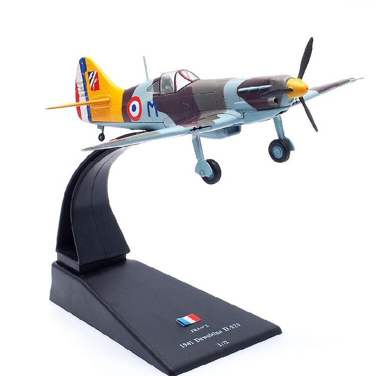 France dewoitine D 520 1941 1/72 diecast plane model aircraft