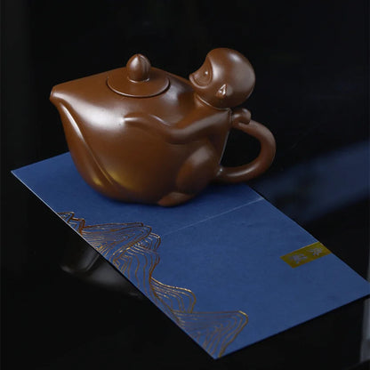 Yixing Purple Clay Tea Pot Kettle Handmade Zisha Filter Teapot Tea Ceremony