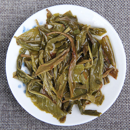 Organic Raw Pu'er Tea Cake Jingmai Natural Raw Pu'er Tea Cake 357 grams/12.59 ounces-