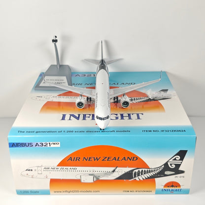 1:200 InFlight Air New Zealand Airbus A321neo Airplane Diecast Plane Model
