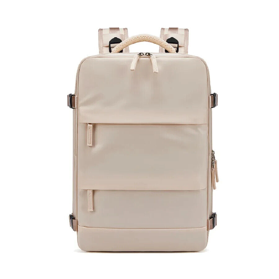 Women Backpack 15.6inch Girl School Backpack Shoe Bag Travel Backpack