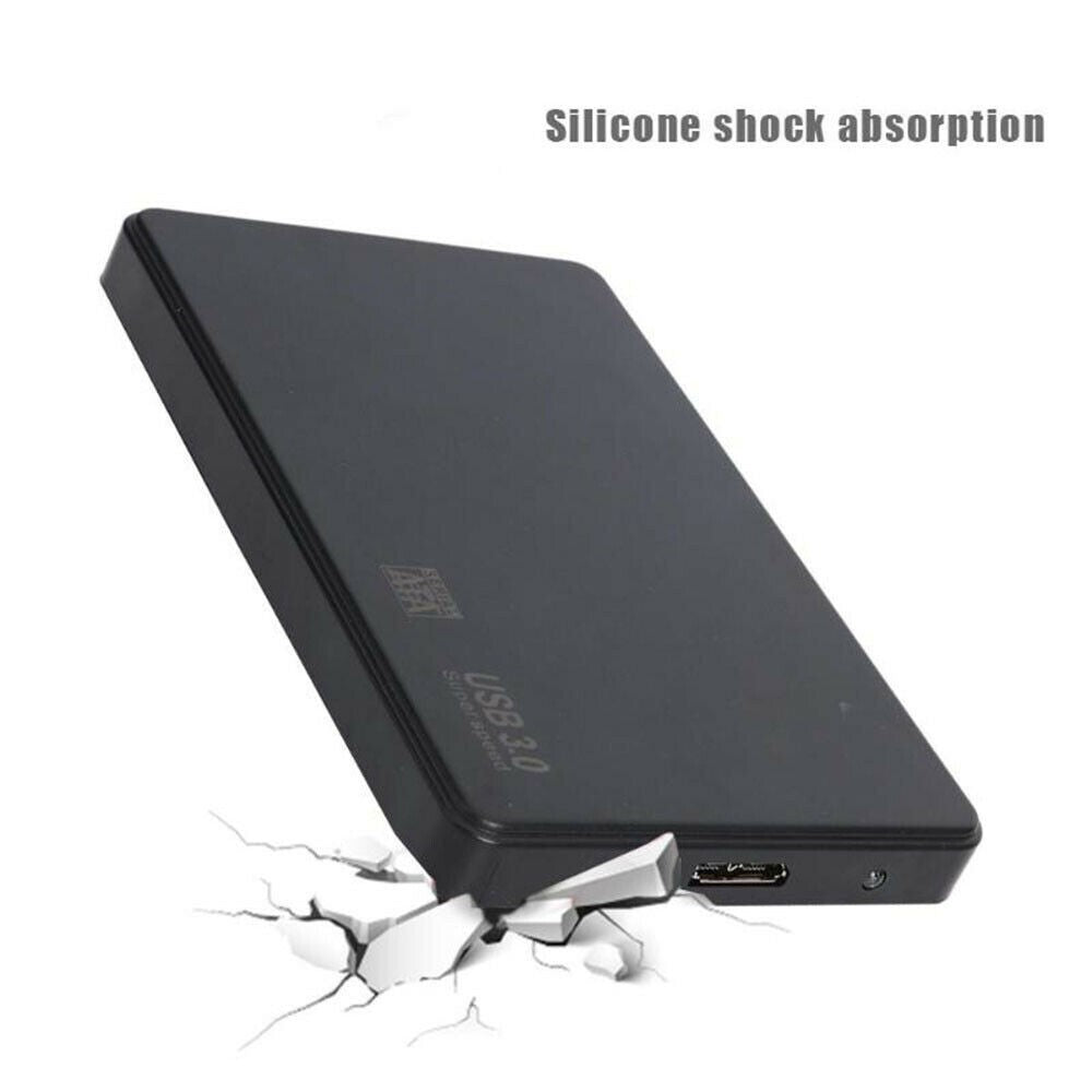 USB 3.0 Portable External Hard Drive Disk Slim SATA Storage Device Case