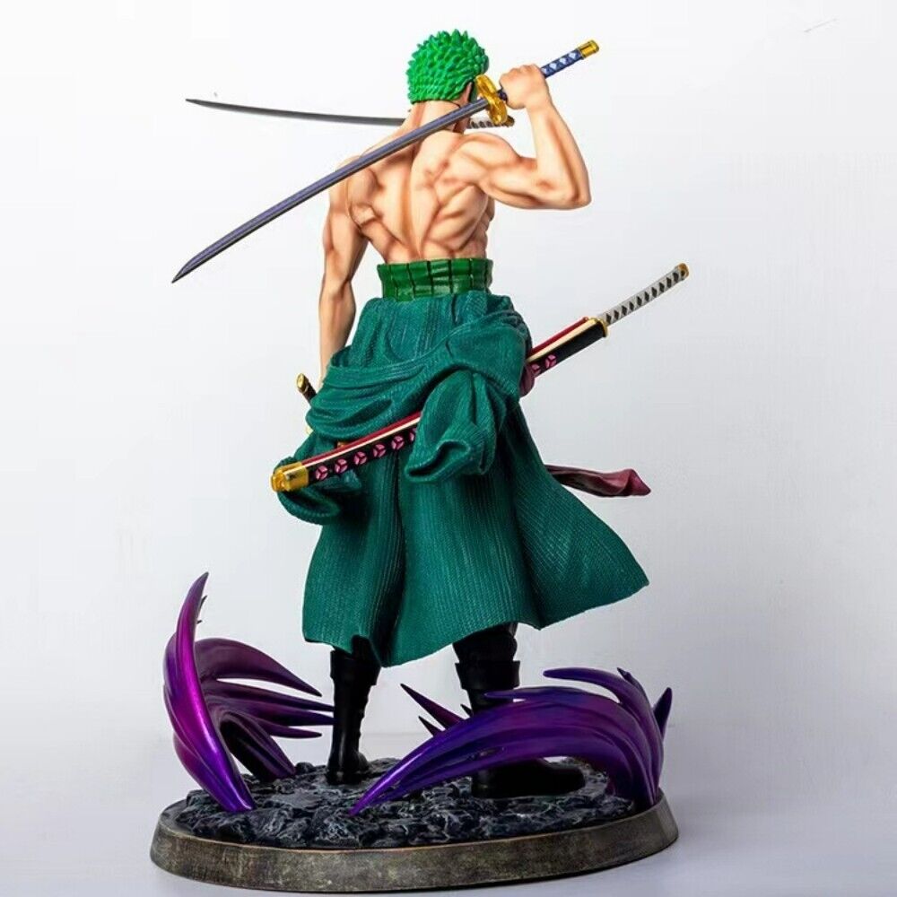 Anime One Piece Gk Roronoa Zoro PVC Actionfigur Modell Statue Spielzeug Doppelkopf-