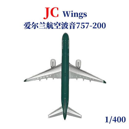 1:400 JC Wings Aer Lingus Boeing 757-200 Passenger Plane Diecast Aircraft Model